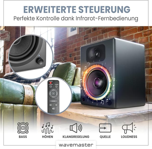 Thumbnail 6 de wavemaster TWO NEO Regallautsprecher 60 W