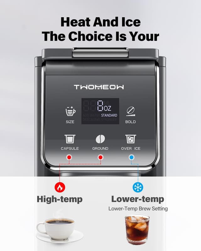 Detalle 2 de TWOMEOW K Cup Coffee Maker 52oz