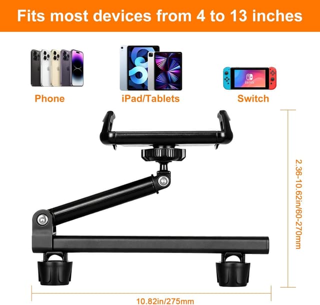 Thumbnail 1 de VINATO Soporte Tablet Coche iPad 360°