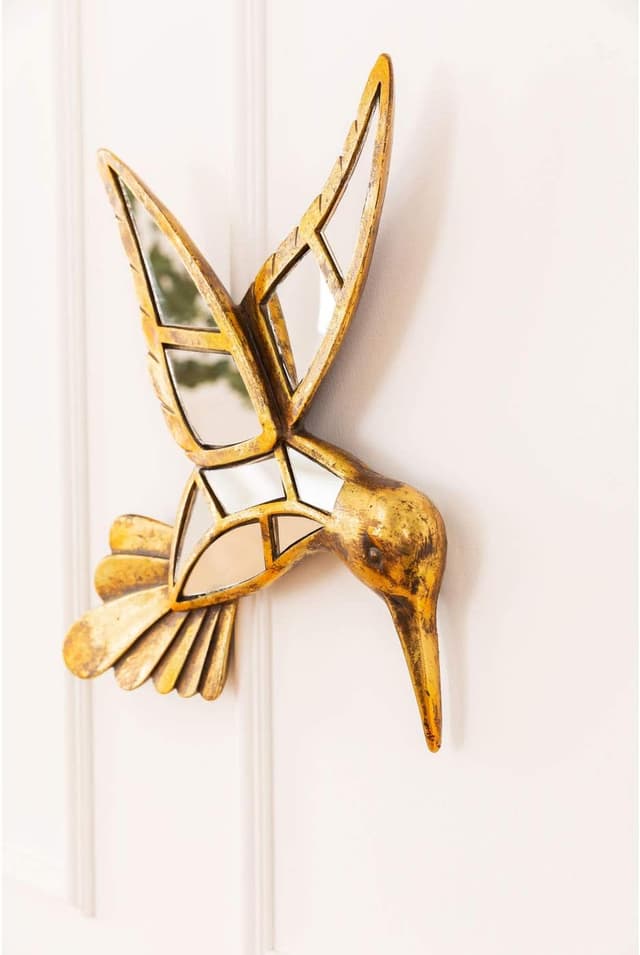 Thumbnail 1 de Kare Design Espejo Pájaro Oro 🐦 - Elegancia Decorativa