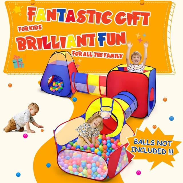 Thumbnail 6 de Opret 5-in-1 pop up play tent 190T