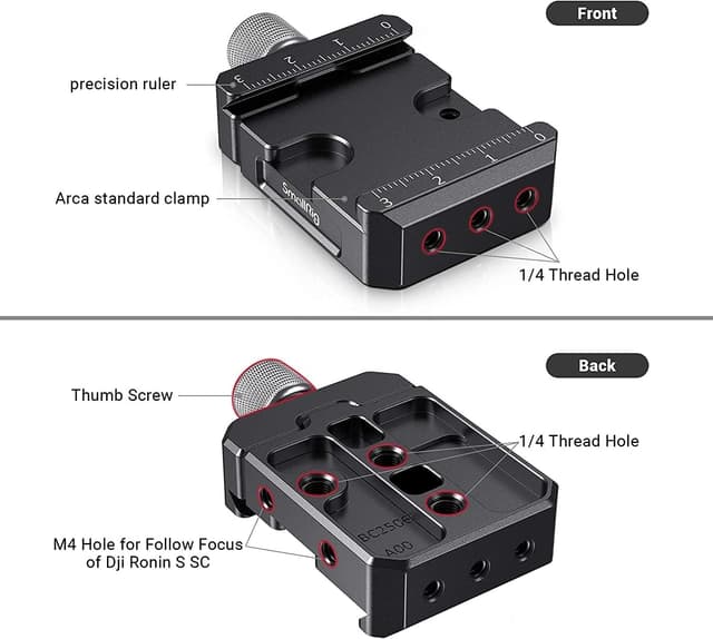 Thumbnail 3 de SMALLRIG Schnellspanner Clamp DBC2506