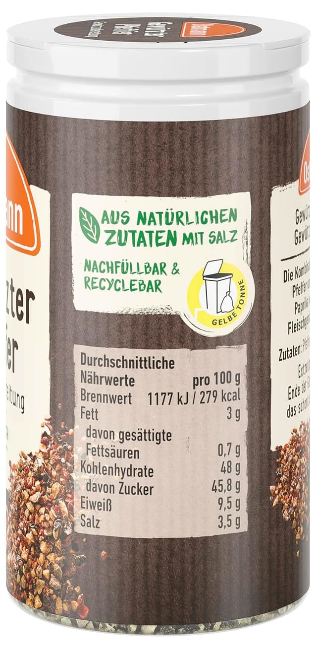 Thumbnail 3 de Ostmann gewürzter Pfeffer 40 g 🧂