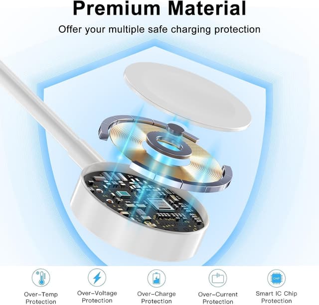 Thumbnail 6 de Apple Watch Magnetic Charger 3.3FT 2-Pack