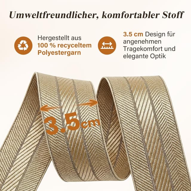 Detalle 2 de KANGDAI Hosenträger Herren mit 3,5 cm Clip