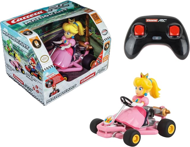 Thumbnail 8 de Carrera Mario Kart Pipe Kart Peach 🚗 2.4GHz