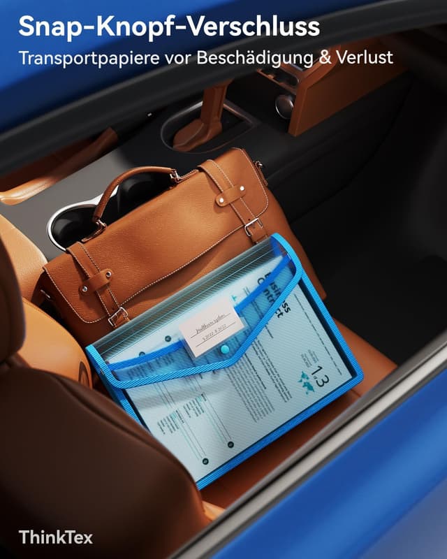 Thumbnail 6 de ThinkTex Dokumententasche A4 transparent 1000 Seiten