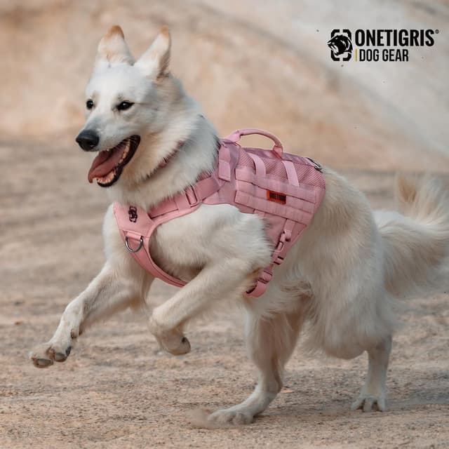 Thumbnail 6 de OneTigris AIRE Mesh Tactical Dog Harness (No Pull) with Handle & MOLLE Pouches