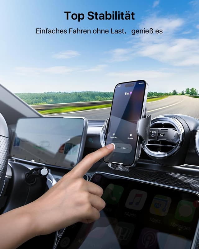 Detalle 2 de andobil Handyhalterung Auto Runde Lüftung 48–74 mm