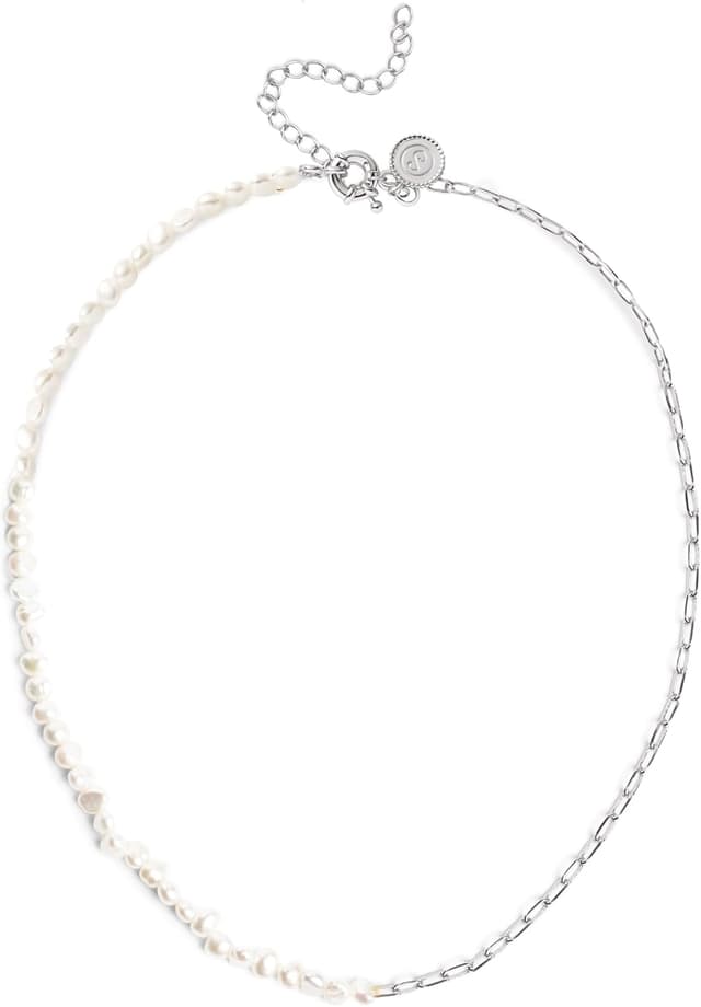 Detalle de SINGULARU Chic Pearl Halskette 40 cm