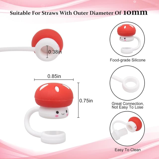 Thumbnail 2 de VITEVER Stanley Cup Zubehörset 6 Silikonstopfen