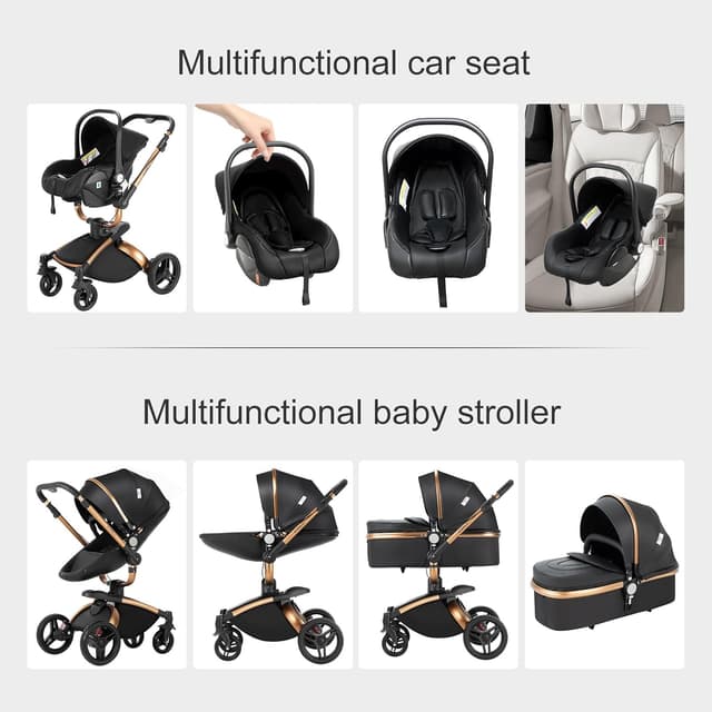 Thumbnail 4 de Magic ZC 3 in 1 Pushchair 360° Rotatable Seat