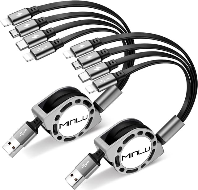 Detalle de MINLU Multi Charging Cable 4Ft