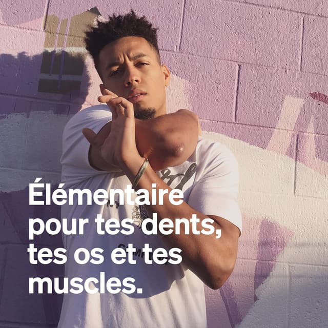 Detalle 2 de Calcium Comprimés Vegan Fortement Dosés – 180 comprimés (800 mg de carbonate de calcium par dose quotidienne)