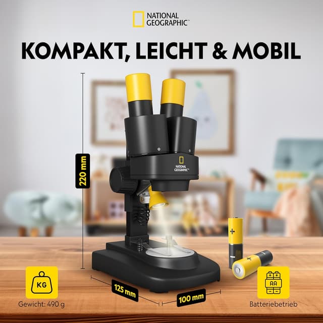 Thumbnail 6 de National Geographic Stereo 3D Mikroskop 20x