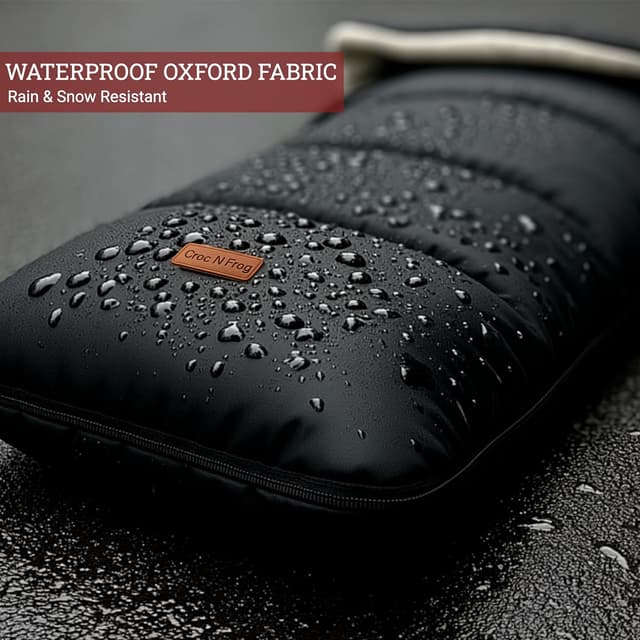 Thumbnail 3 de CrocnFrog Universal baby Bunting Footmuff for pushchair 👶