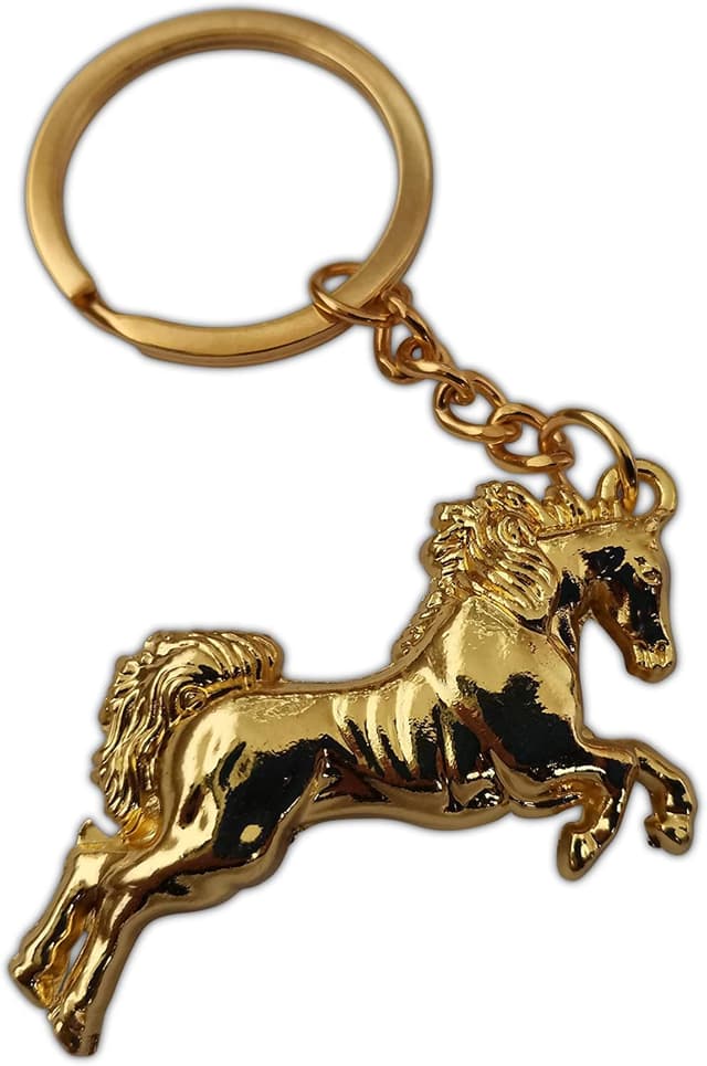 Thumbnail 4 de Eillwin Perfect Horse Gold Keychain 🗝