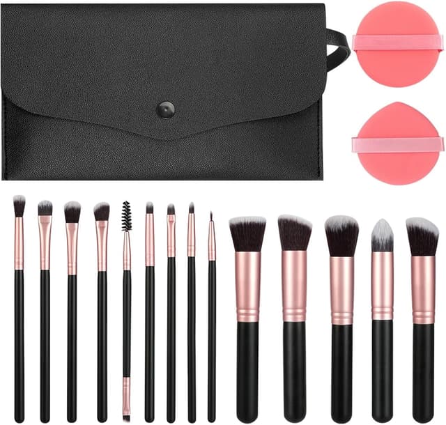 Imagen de Flintronic Pinceaux 14 pièces pour maquillage 🎨 en OfertitasTOP