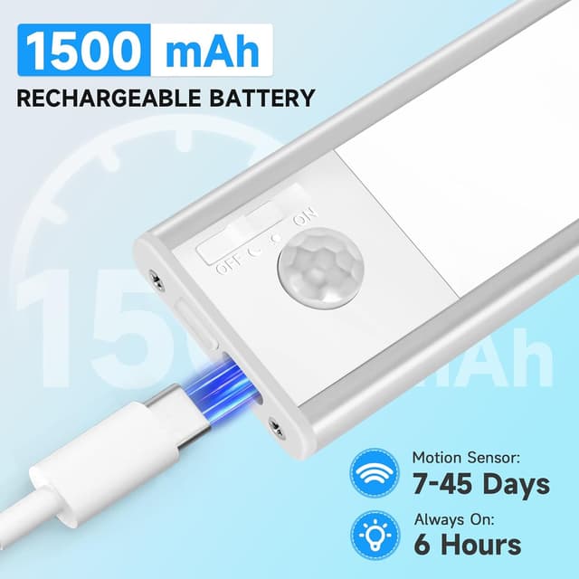 Detalle de Under cabinet LED lights 39 LED