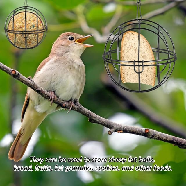 Thumbnail 3 de Tccydm Mangeoire oiseaux 8 pcs extérieures