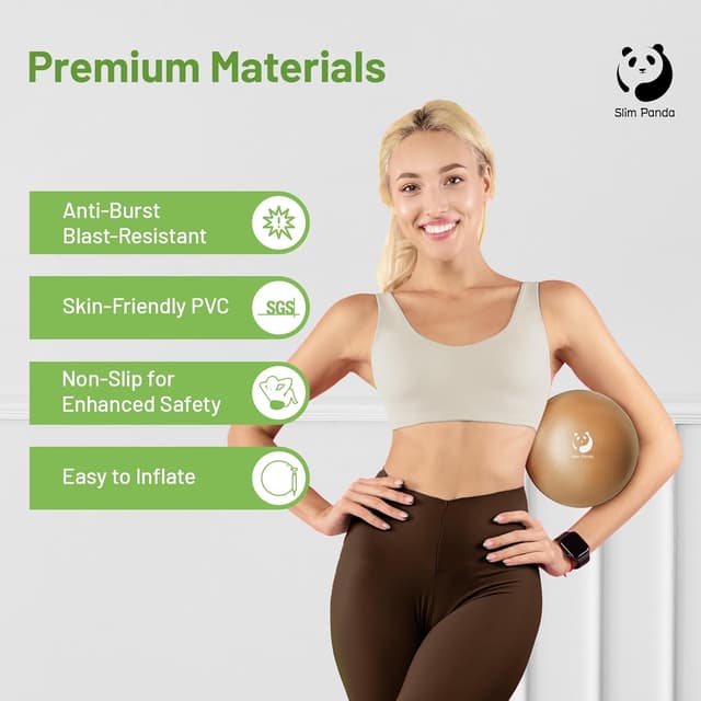 Detalle 2 de Slim Panda 9 Inch Pilates Ball 23cm