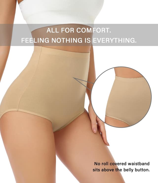 Detalle de wirarpa Unterhosen Damen 4er Pack Baumwolle