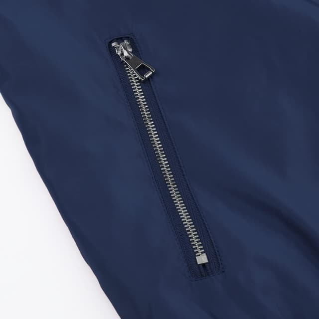 Detalle de YOUTHUP giacca leggera da uomo casual bomber a collo rialzato a maniche lunghe