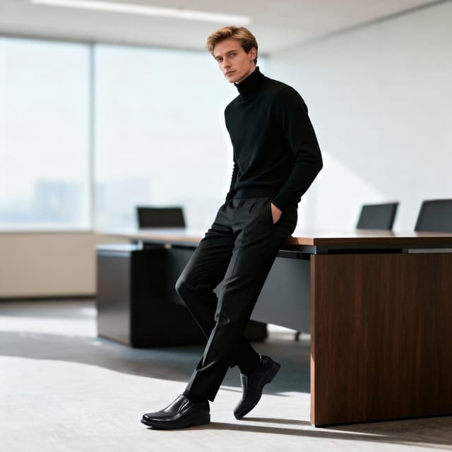 Thumbnail 6 de Bruno Marc Men’s Square Toe Dress Loafers Formal Shoes