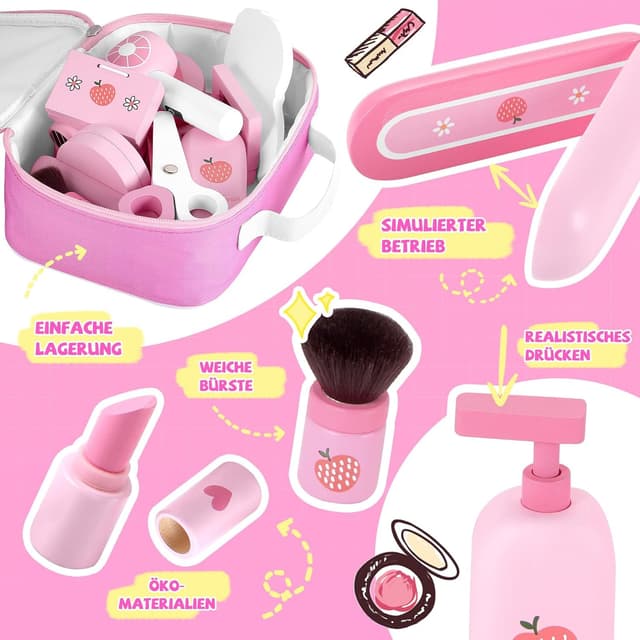 Thumbnail 2 de GAGAKU Holz Kinderschminke Set 16-teilig