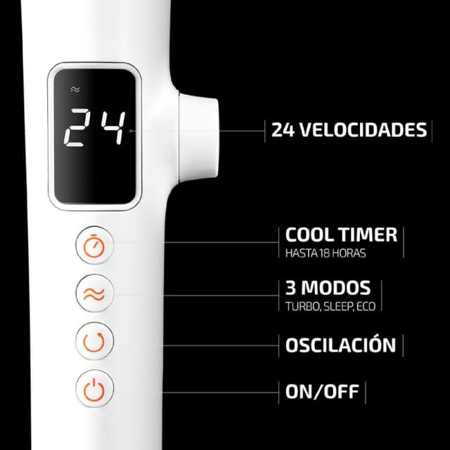 Detalle 2 de Cecotec EnergySilence 1030 SmartExtreme 16" ventilador