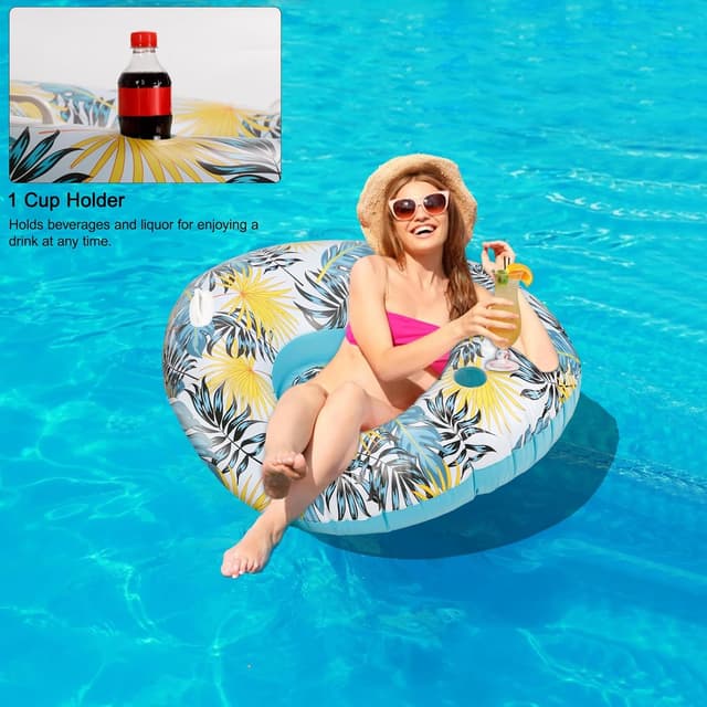 Thumbnail 2 de CYFIE Colchoneta Piscina Flotante ☀️ - ¡Relájate y disfruta!