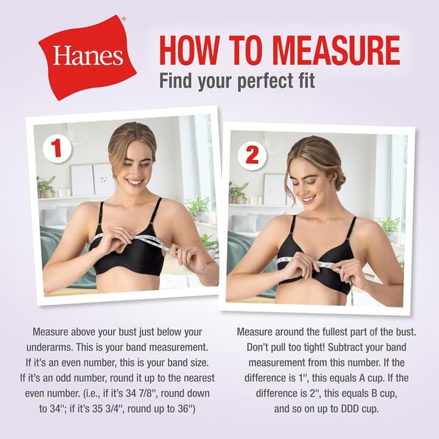 Detalle de Hanes 3-Pack Women’s Cut-Out Bralettes — Breathable ComfortFlex Fit Crop Support