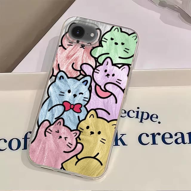 Thumbnail 6 de iPhone 16e Handyhülle mit Katze, 6,1 Zoll