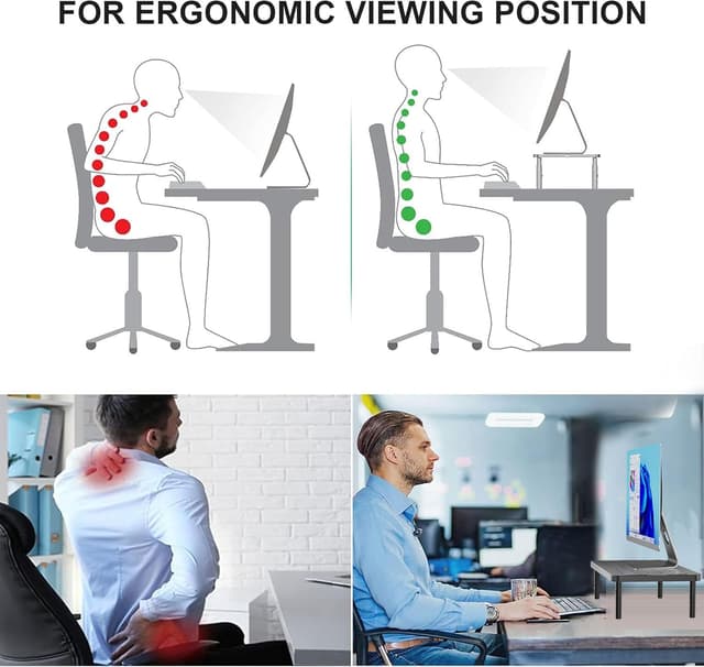 Thumbnail 5 de WALI PTT001-B Monitor Stand with Ventilation