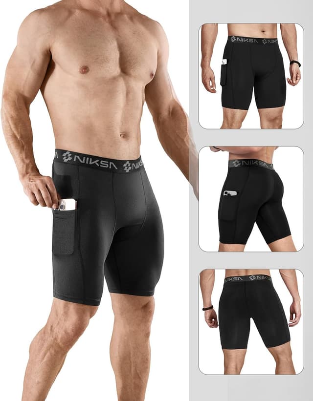 Detalle 2 de Niksa Compression Shorts 2-Pack with Pocket