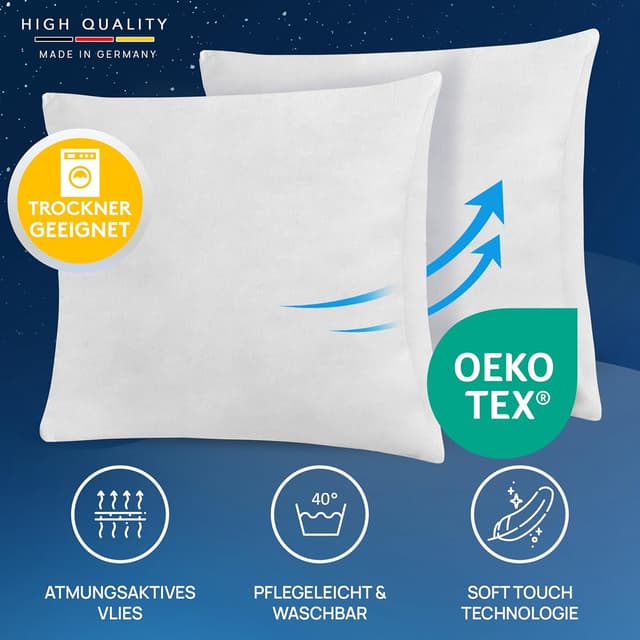 Thumbnail 1 de LILENO HOME Relleno de Cojín 80x80 cm 🌟 Apto para Alérgicos