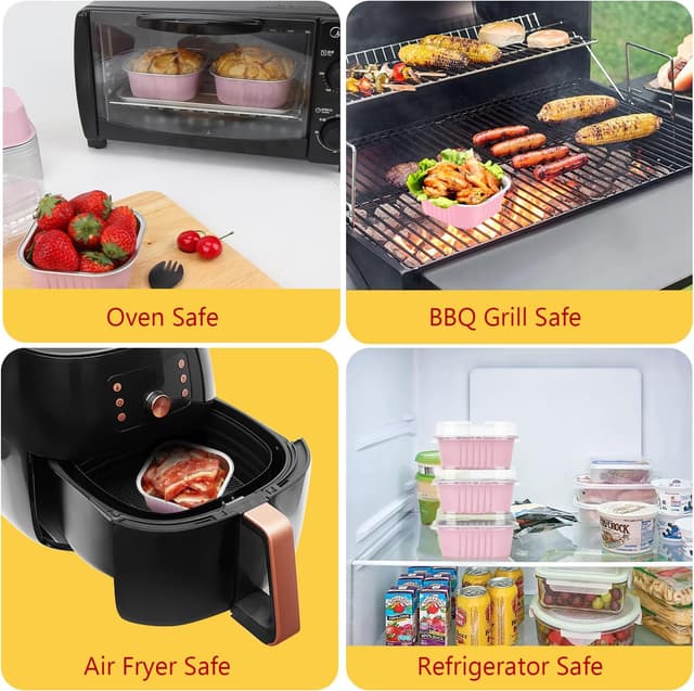 Detalle de LNYZQUS Mini Cake Pans 40-Pack 10oz