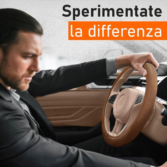 Thumbnail 5 de Upgrade4cars Coprivolante Marrone 37-39 cm