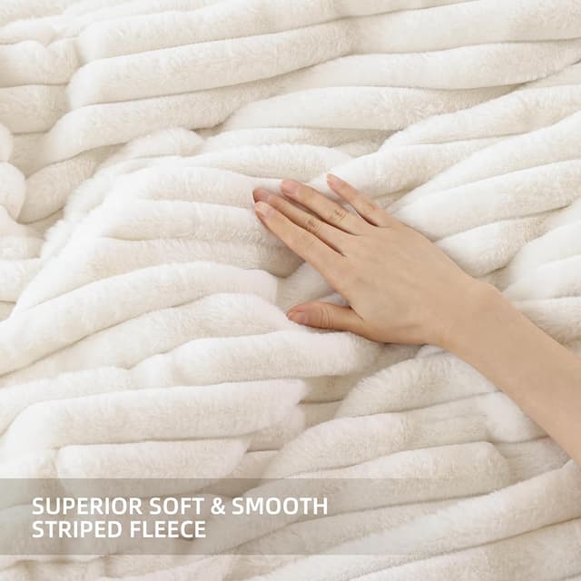 Thumbnail 4 de Smoofy Fluffy King Comforter Set 104x90