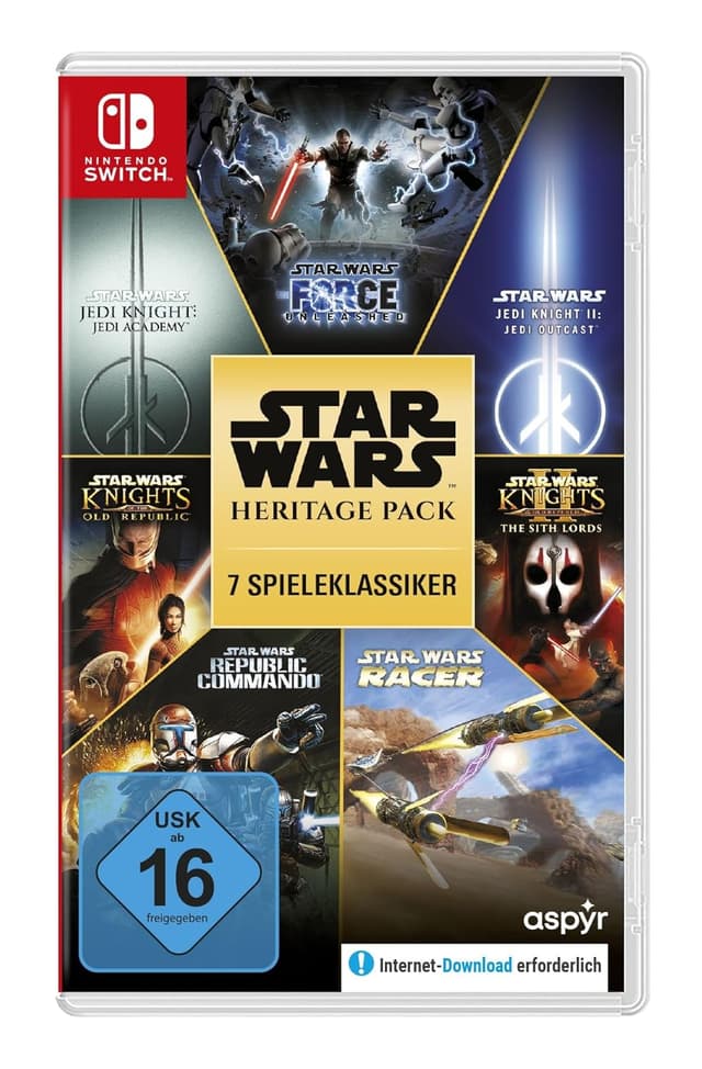 Detalle de Star Wars Heritage Pack Switch 7 Spiele