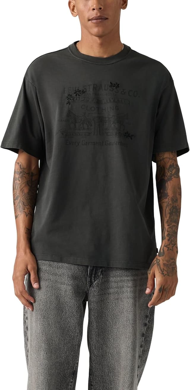 Detalle de Levi’s Men’s Vintage Fit Graphic Tee T-Shirt
