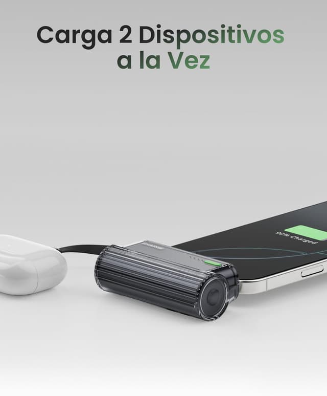 Detalle 2 de sharge Flow Mini 5000 mAh Power Bank