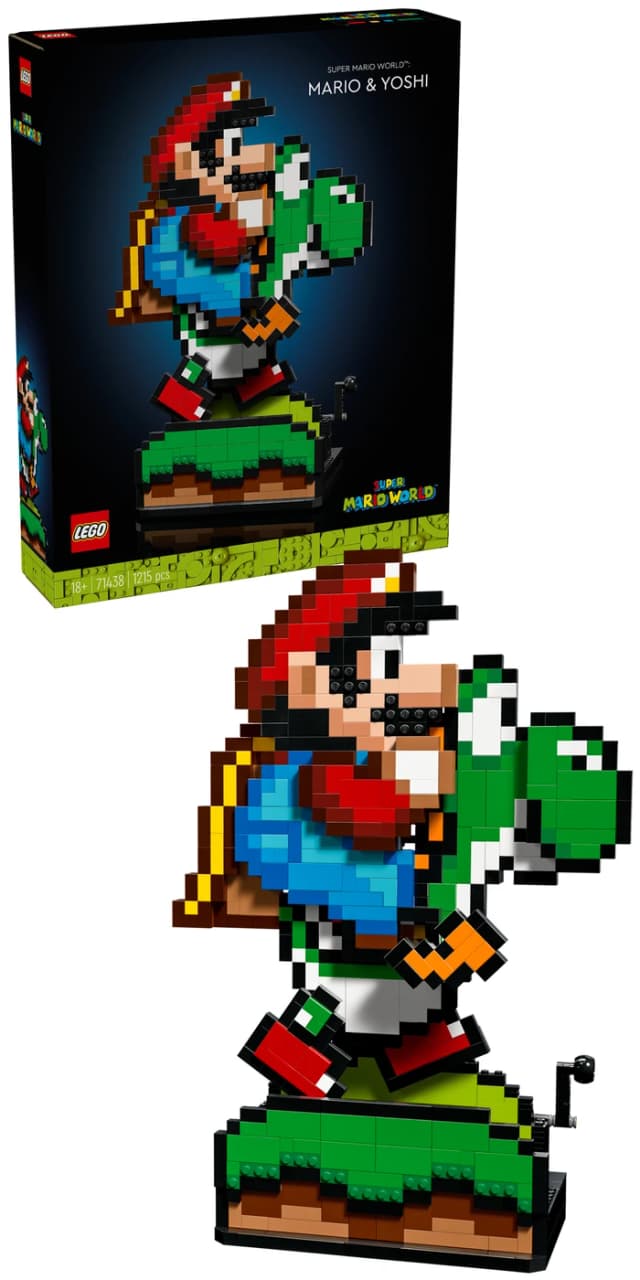 Thumbnail 1 de LEGO Super Mario World: Mario und Yoshi 71438 đź§©