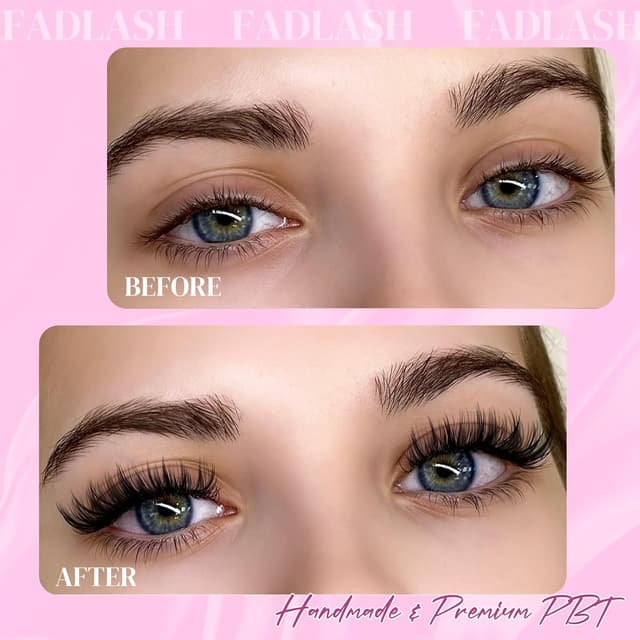 Detalle 2 de FADLASH Selbstfächernde Wimpern Volume 0,07 D Curl 13 mm (Easy Fan) für Volumentechnik
