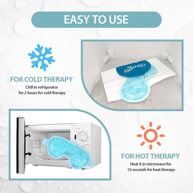 Thumbnail 6 de NEWGO Cooling Eye Mask 2-pack for puffy eyes 😴