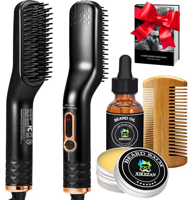 Detalle de Beard Straightener All-in-One Kit
