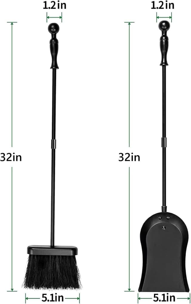 Detalle 2 de AMAGABELI 81cm fireplace shovel set