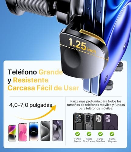 Thumbnail 7 de Miracase Soporte Coche Gancho 360°