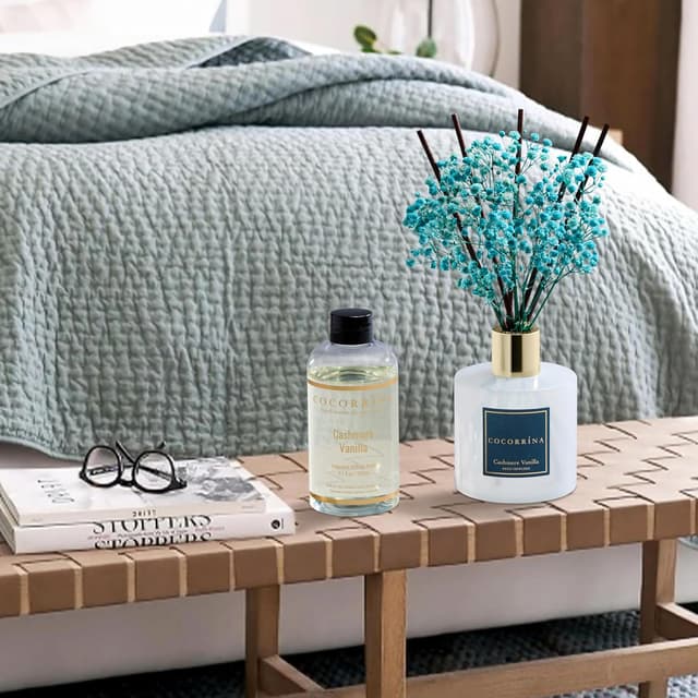 Detalle 2 de COCORRÍNA Cashmere Vanilla diffuser refill 6.7 fl oz