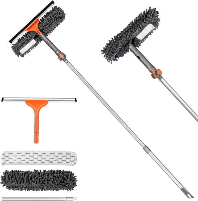 Imagen de Kit 2 en 1 limpieza de ventanas con barra extensible en OfertitasTOP